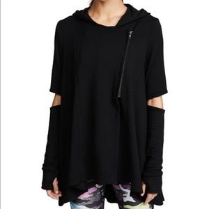 Unique space gray athleisure sweatshirt